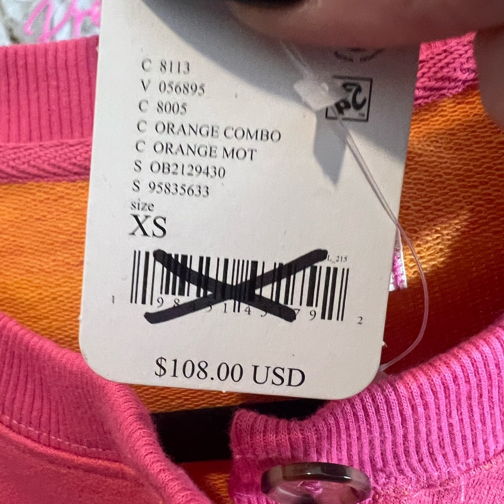 Free People Classic Striped Cardigan, Various Sizes NWT - Picture 5 of 8